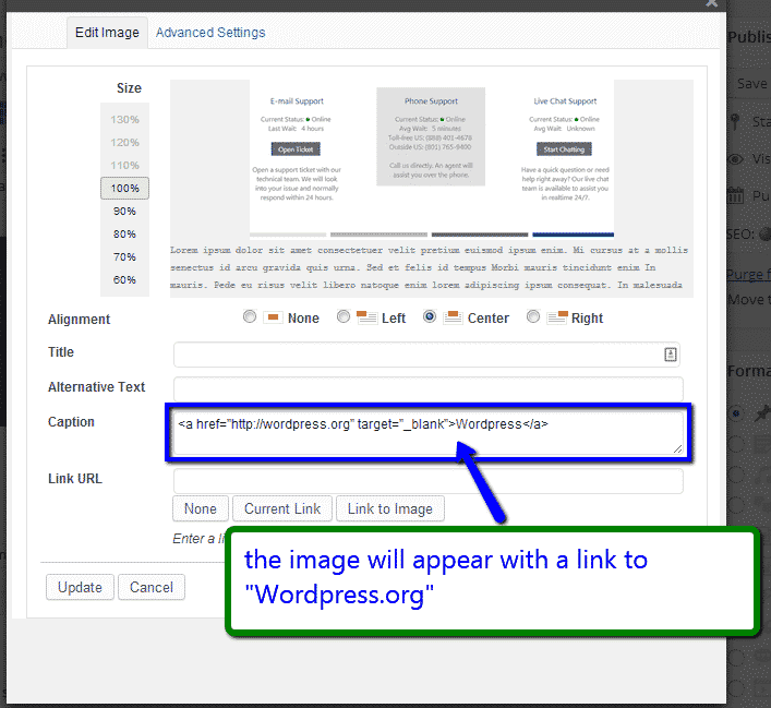 How to Add a Link to Image in WordPress