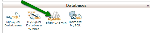 How to Repair a database in phpMyAdmin