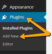 Install a new Plugin in WordPress