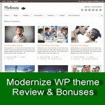 Modernize WordPress Theme Review