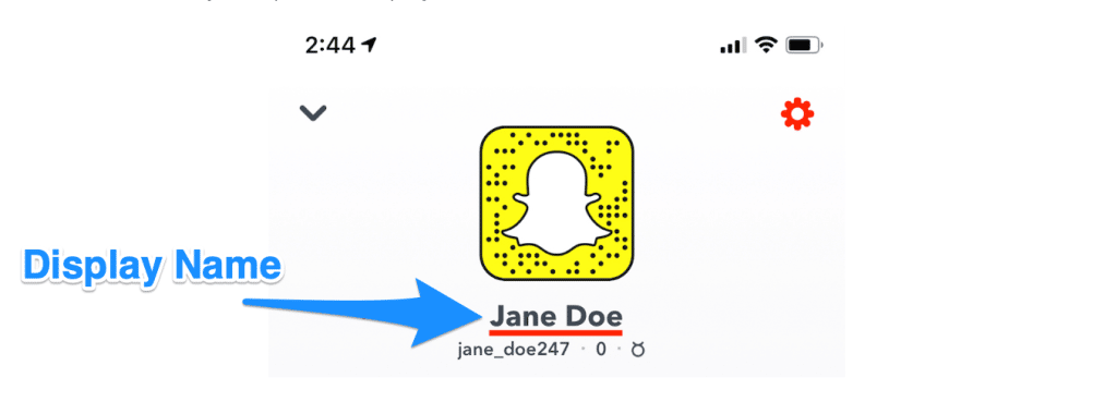 Finding phone numbers by Snapchat display name